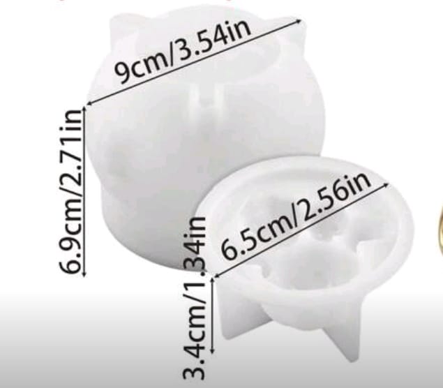 🕯 Witch Cauldron Halloween Mold with Pumpkins – Candle & DIY Craft Silicone Mold - Auras Workshop Auras Workshop