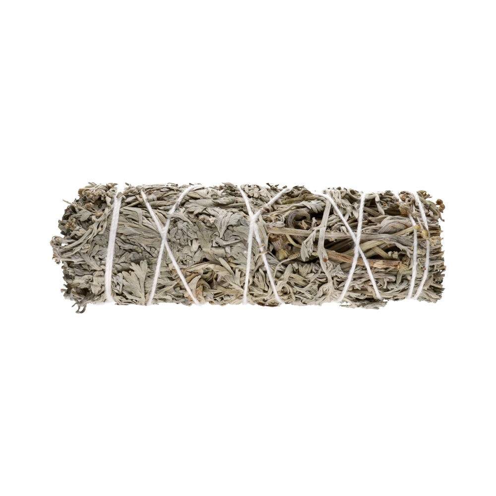 Wormwood Holy Herb Smudge Stick – Cleansing 10cm Incense Bundle - Auras Workshop Auras Workshop