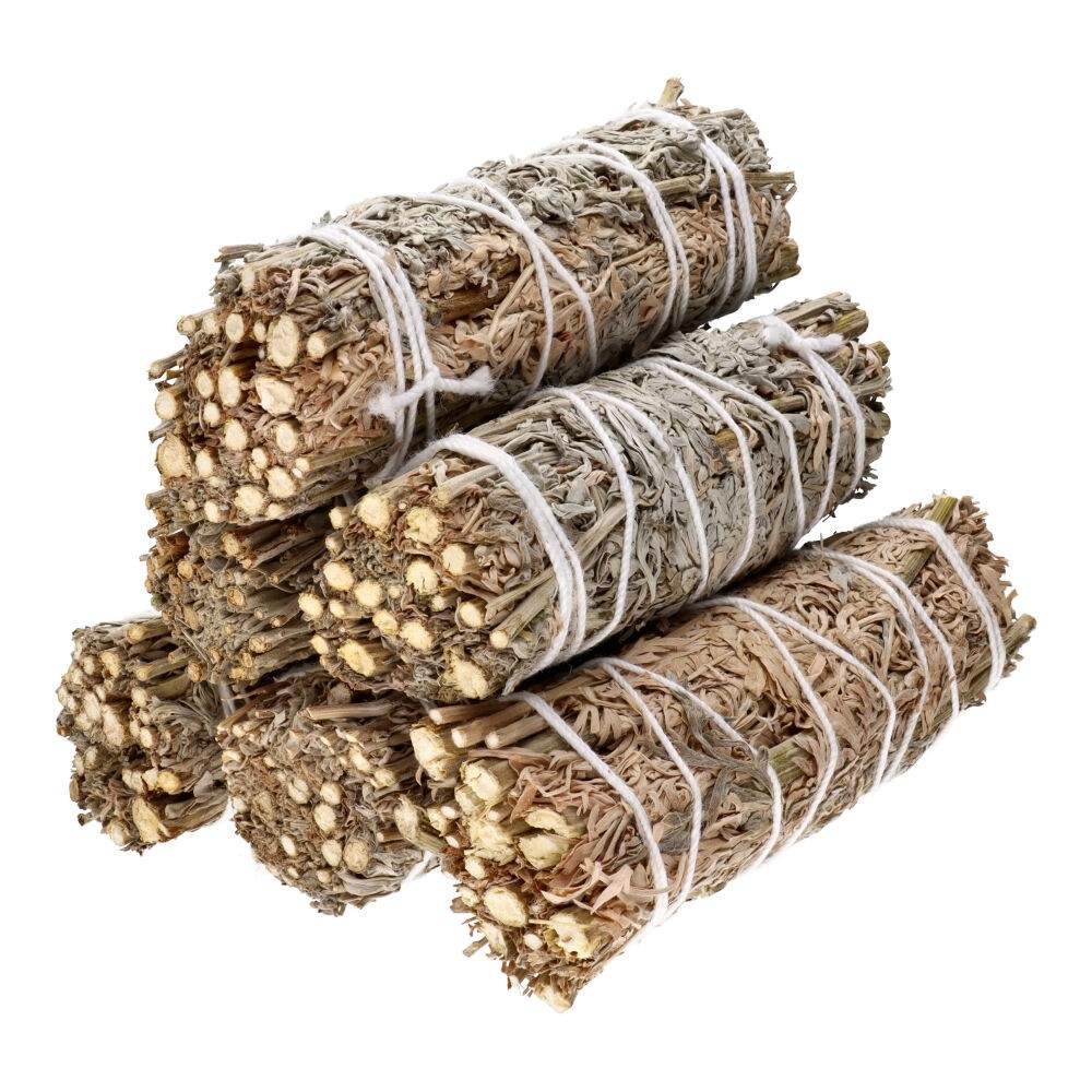 Wormwood Holy Herb Smudge Stick – Cleansing 10cm Incense Bundle - Auras Workshop Auras Workshop