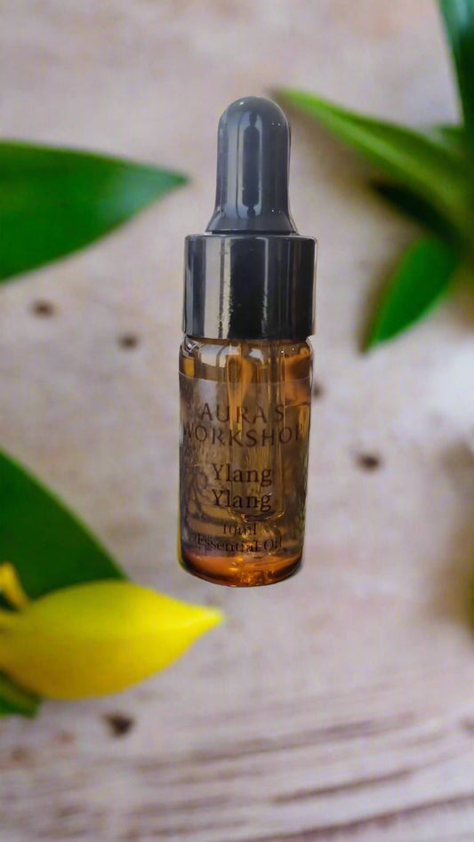 🌸 Ylang Ylang Essential Oil – 10ml (with Dripper) - Auras Workshop Auras Workshop