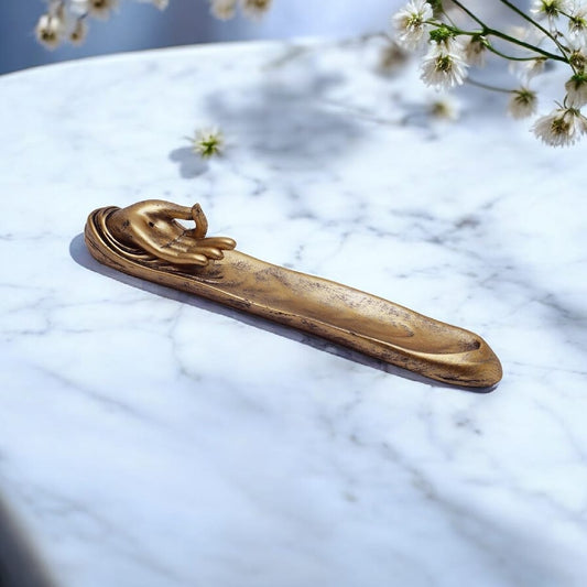 🪷✨ Zen Hand Incense Holder | Meditation & Mindfulness Decor - Auras Workshop Auras Workshop