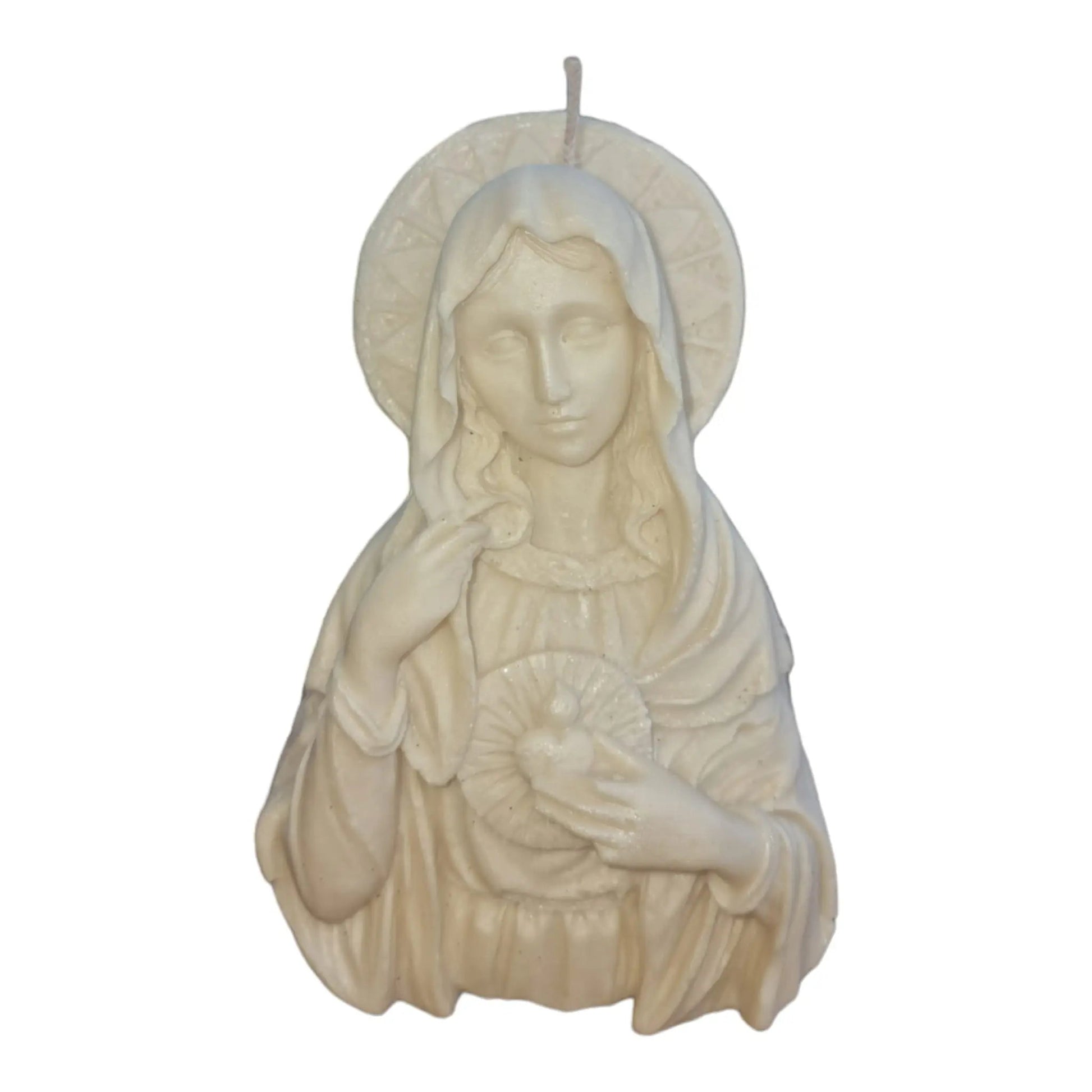 Mother of Jesus - Divine Essence Rosemary & Vanilla Scented Candle - Auras Workshop  -  Candle Figurines -   - Cyprus & Greece - Wholesale - Retail #