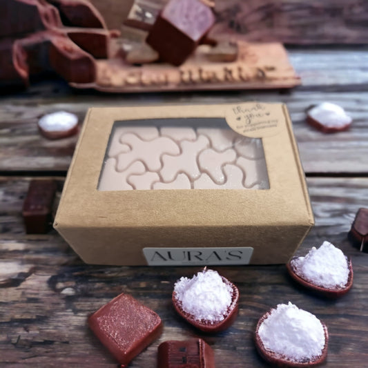 Salted Cocoa Fantasy Wax Bars - Auras Workshop  -  Wax Melts -   - Cyprus & Greece - Wholesale - Retail #